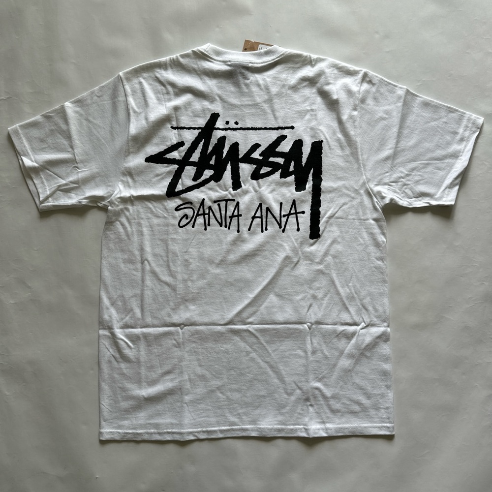 Stussy Santa Ana chapter archive store tee White